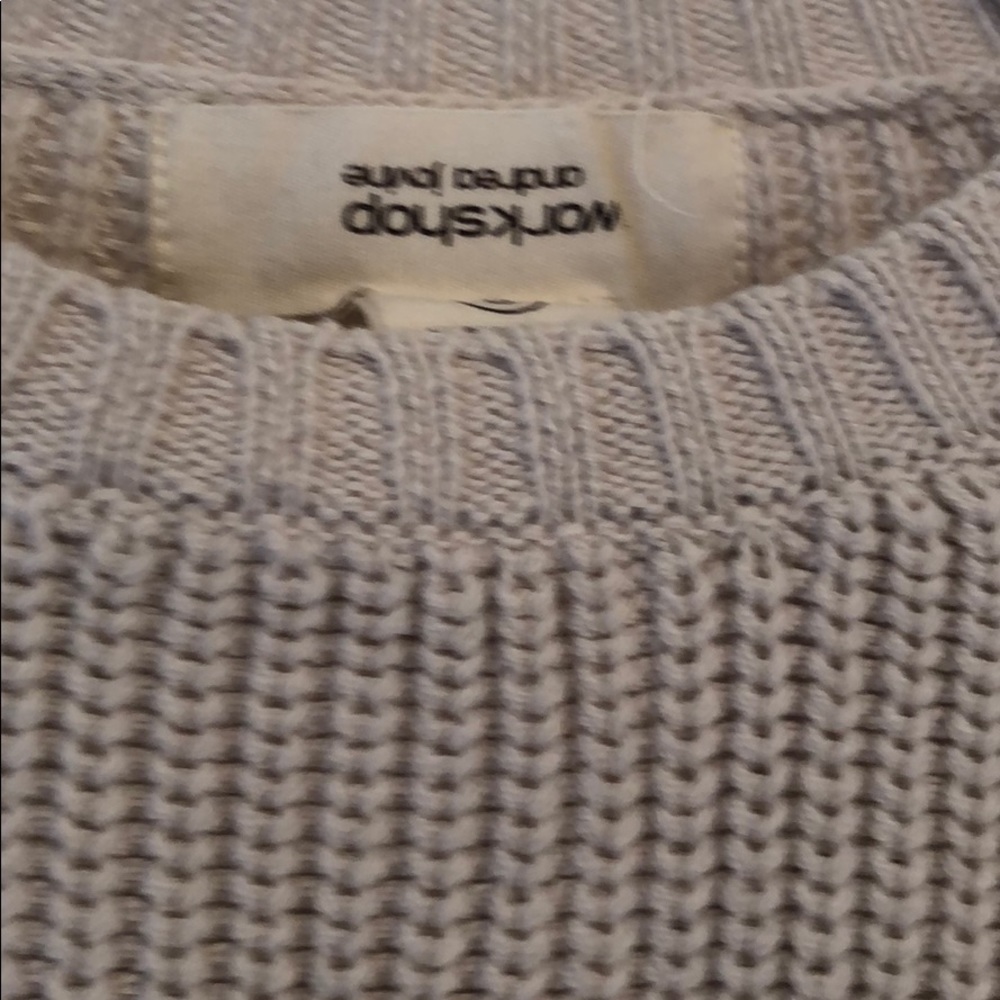 Workshop Andrea Jovine Beige Crop Sweater - Picture 4 of 4
